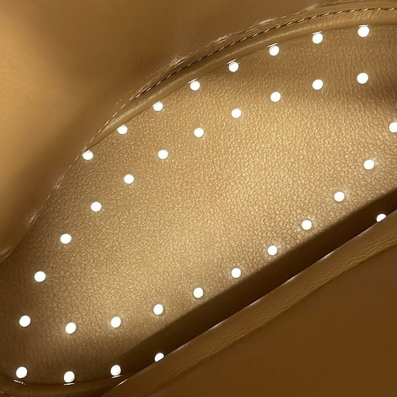 デルヴォー ハンドバッグ パン ミニ バケット シアリング AA0607BRZ0 Delvaux