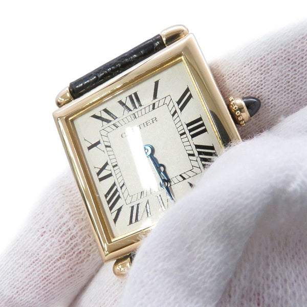 カルティエ タンク オビュ W1512256 Cartier 腕時計 シルバー文字盤