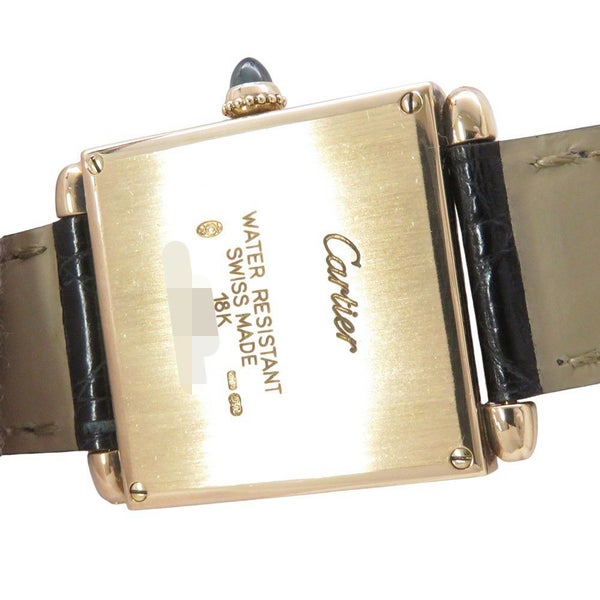 カルティエ タンク オビュ W1512256 Cartier 腕時計 シルバー文字盤