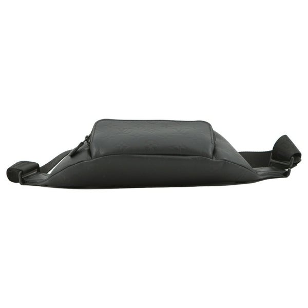 ルイヴィトン ボディバッグ モノグラム・シャドウ ラッシュ・バムバッグ M47058ウエストバッグ 黒 ブラック