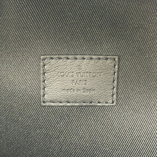 ルイヴィトン ボディバッグ モノグラム・シャドウ ラッシュ・バムバッグ M47058ウエストバッグ 黒 ブラック