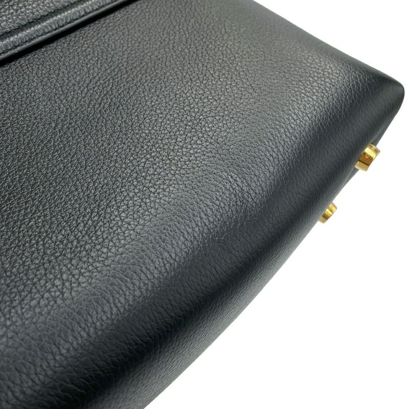 セリーヌ ハンドバッグ ティーン ニノ カーフレザー 118113 CELINE 2way 黒