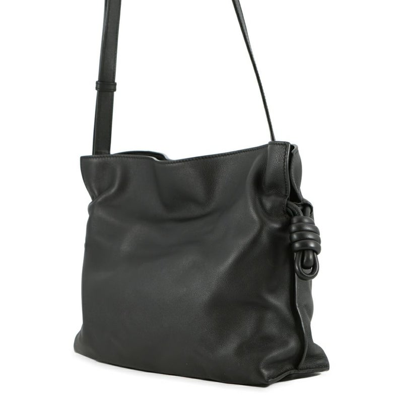 ロエベ ショルダーバッグ フラメンコ クラッチ ミディアム ナパカーフレザー A411FC1XBF 2wayクラッチバッグ 黒