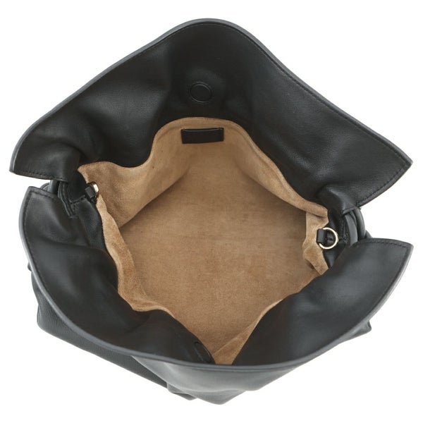 ロエベ ショルダーバッグ フラメンコ クラッチ ミディアム ナパカーフレザー A411FC1XBF 2wayクラッチバッグ 黒