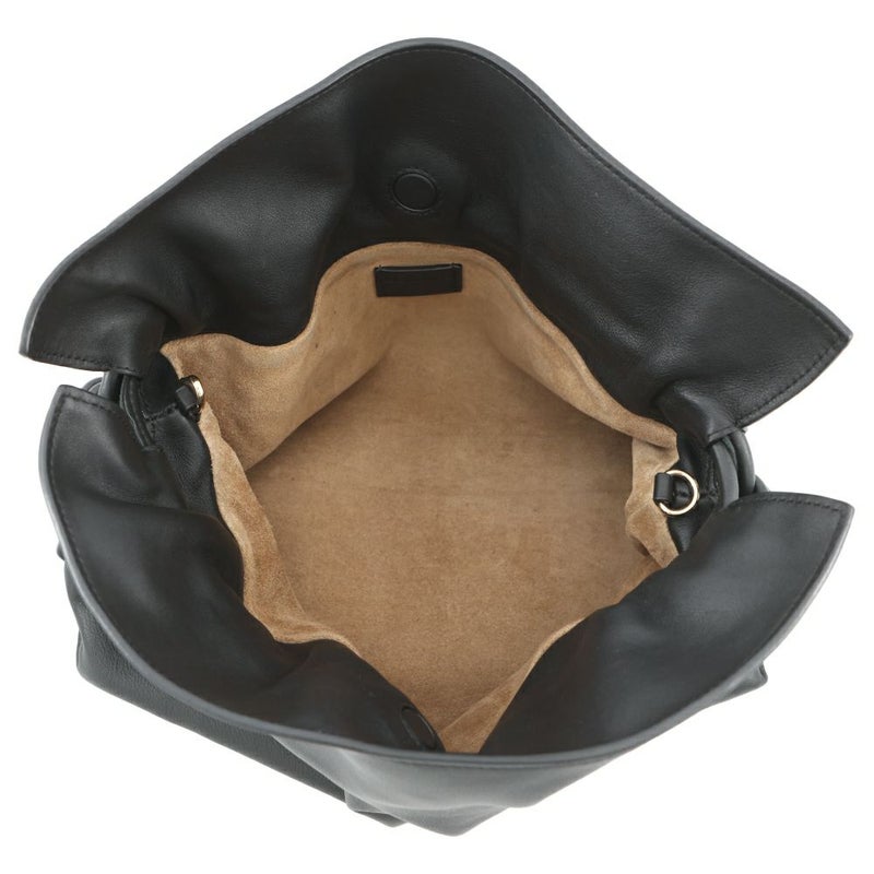 ロエベ ショルダーバッグ フラメンコ クラッチ ミディアム ナパカーフレザー A411FC1XBF 2wayクラッチバッグ 黒