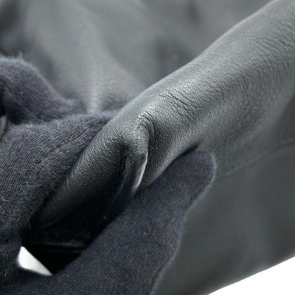 ロエベ ショルダーバッグ フラメンコ クラッチ ミディアム ナパカーフレザー A411FC1XBF 2wayクラッチバッグ 黒