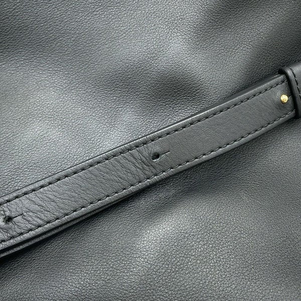 ロエベ ショルダーバッグ フラメンコ クラッチ ミディアム ナパカーフレザー A411FC1XBF 2wayクラッチバッグ 黒