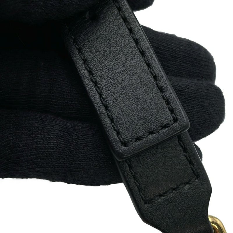 ロエベ ショルダーバッグ フラメンコ クラッチ ミディアム ナパカーフレザー A411FC1XBF 2wayクラッチバッグ 黒