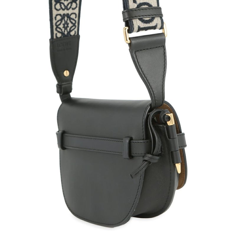 ロエべ ショルダーバッグ ゲート デュアル ミニ A650N46X13 LOEWE 黒