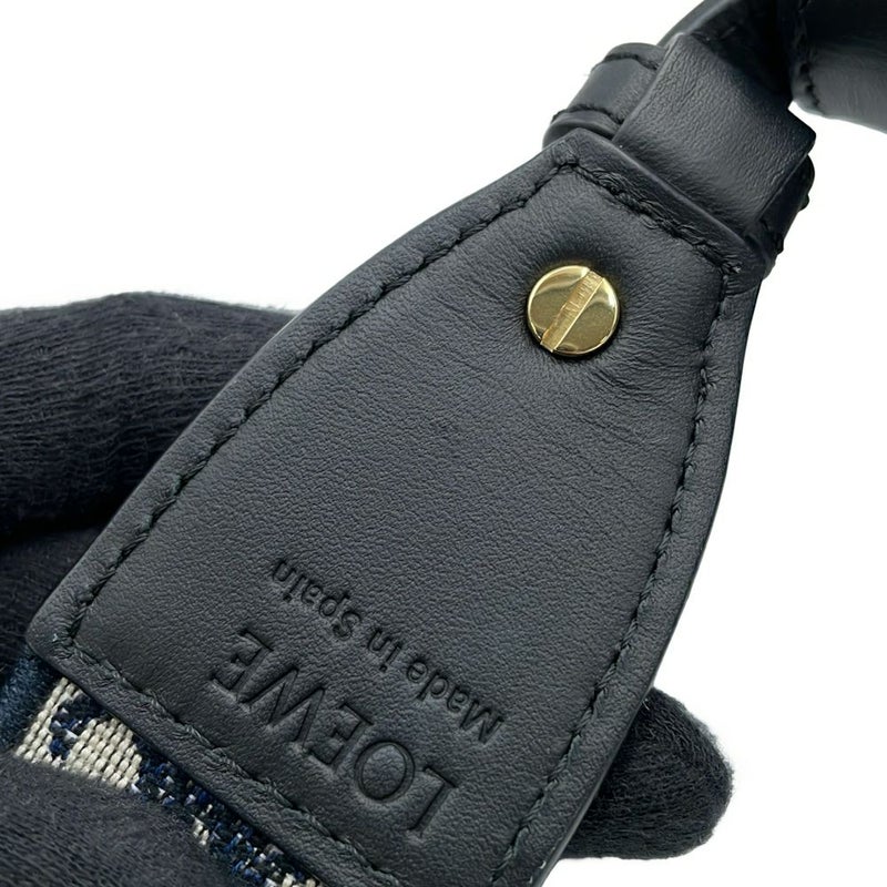 ロエべ ショルダーバッグ ゲート デュアル ミニ A650N46X13 LOEWE 黒