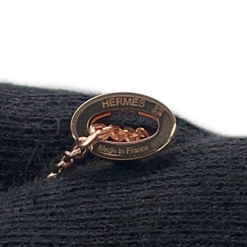 エルメス ネックレス ミニ・ポップアッシュ ロカバール ビューティー ピンク/ピンクゴールド金具 HERMES アクセサリー