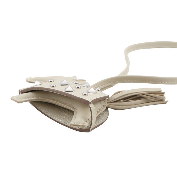 エルメス バッグチャーム ロデオPM ロベオロック クレ ラムスキン K刻印 HERMES チャーム オーナメント