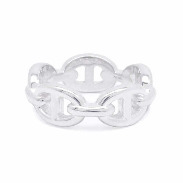 エルメス リング シェーヌダンクル アンシェネPM SV925シルバー リングサイズ55 HERMES 指輪 ジュエリー