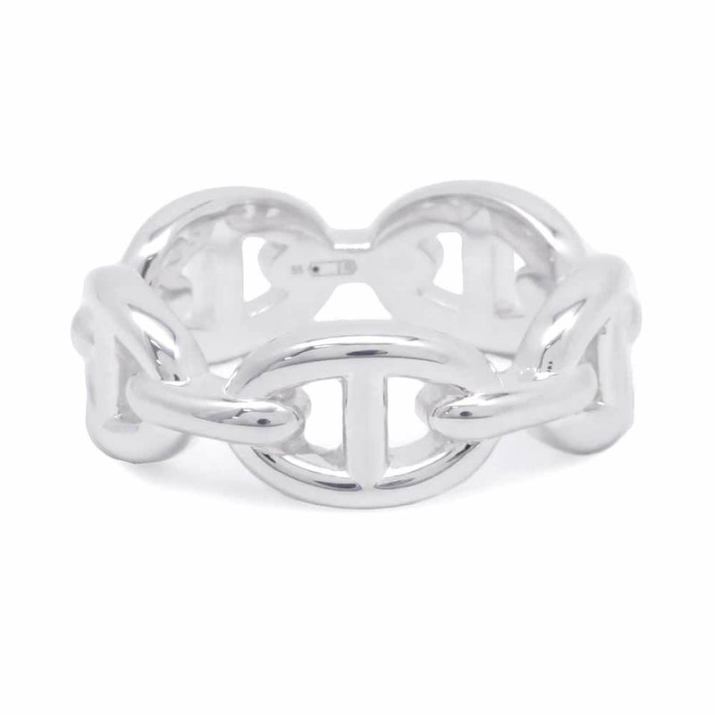 エルメス リング シェーヌダンクル アンシェネPM SV925シルバー リングサイズ55 HERMES 指輪 ジュエリー