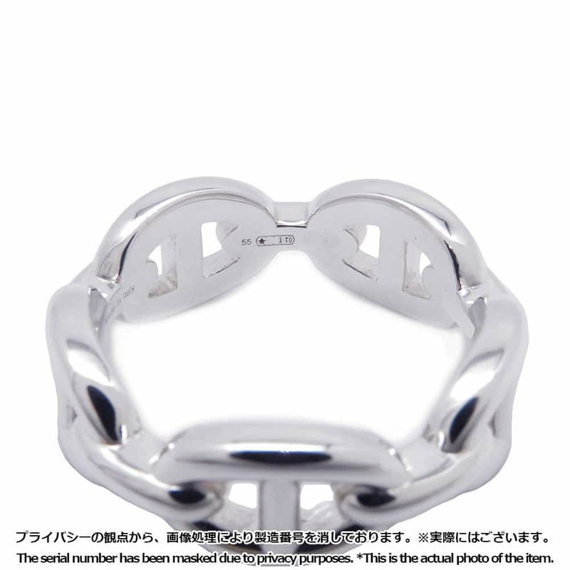 エルメス リング シェーヌダンクル アンシェネPM SV925シルバー リングサイズ55 HERMES 指輪 ジュエリー