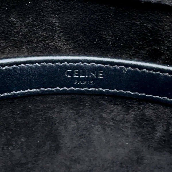 セリーヌ ショルダーバッグ ロゴ レザー 194503 CELINE バッグ 黒