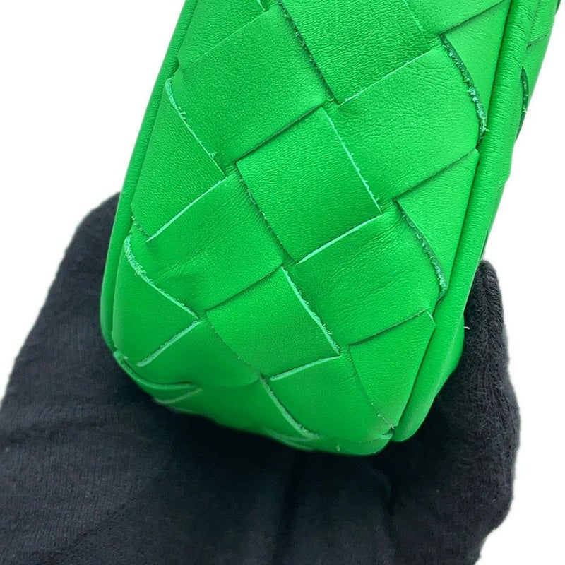 ボッテガヴェネタ ショルダーバッグ イントレチャート フォンポーチ 729296 BOTTEGA VENETA