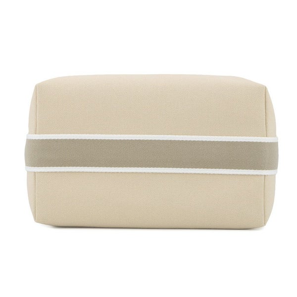 エルメス ポーチ ブリッド・ア・ブラックPM ベージュ/シルバー金具 キャンバス HERMES バッグ 小物入れ