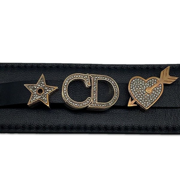 クリスチャン・ディオール ハンドバッグ MY ABCDIOR カナージュ M0538OCAL 2wayショルダー 黒