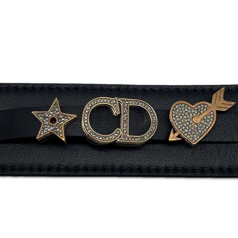 クリスチャン・ディオール ハンドバッグ MY ABCDIOR カナージュ M0538OCAL 2wayショルダー 黒