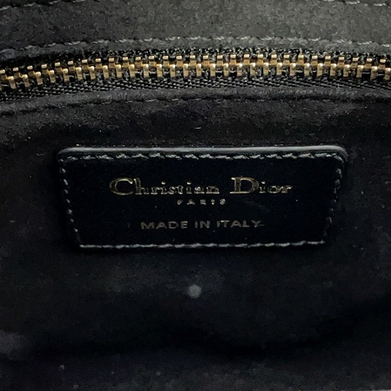 クリスチャン・ディオール ハンドバッグ MY ABCDIOR カナージュ M0538OCAL 2wayショルダー 黒