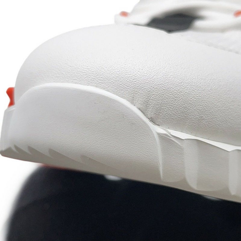 エルメス スニーカー リフト ニット カーフレザー レディースサイズ36.5 HERMES 靴 白