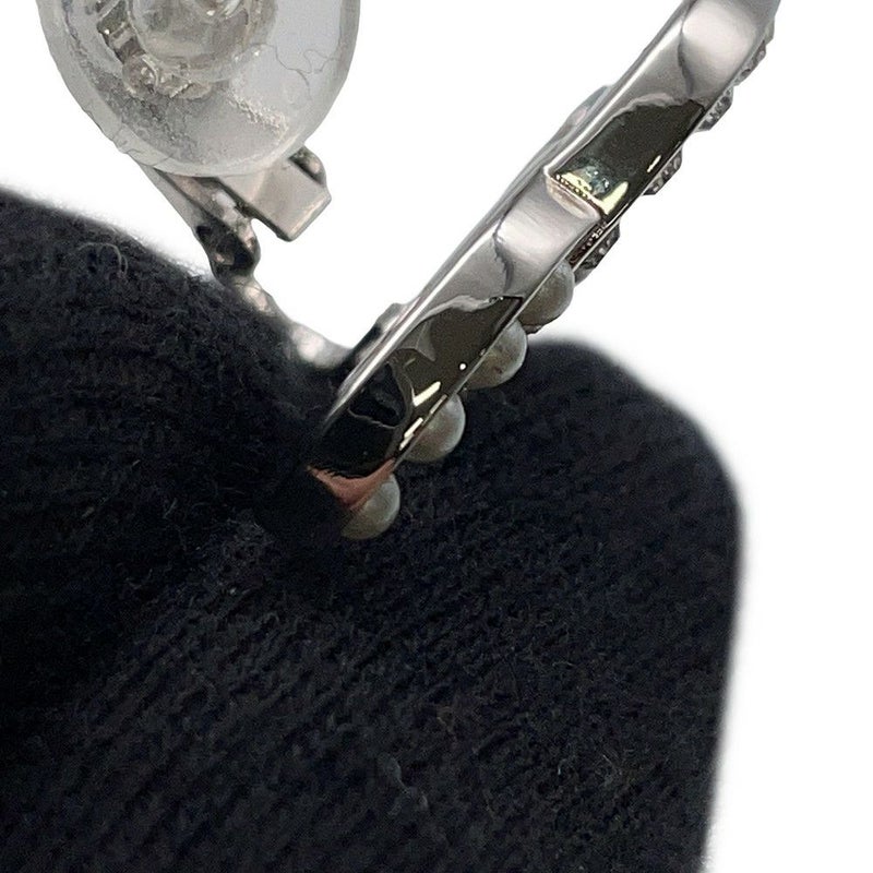 シャネル イヤリング ココマーク フェイクパール ラインストーン B25 B ABD478 CHANEL アクセサリー