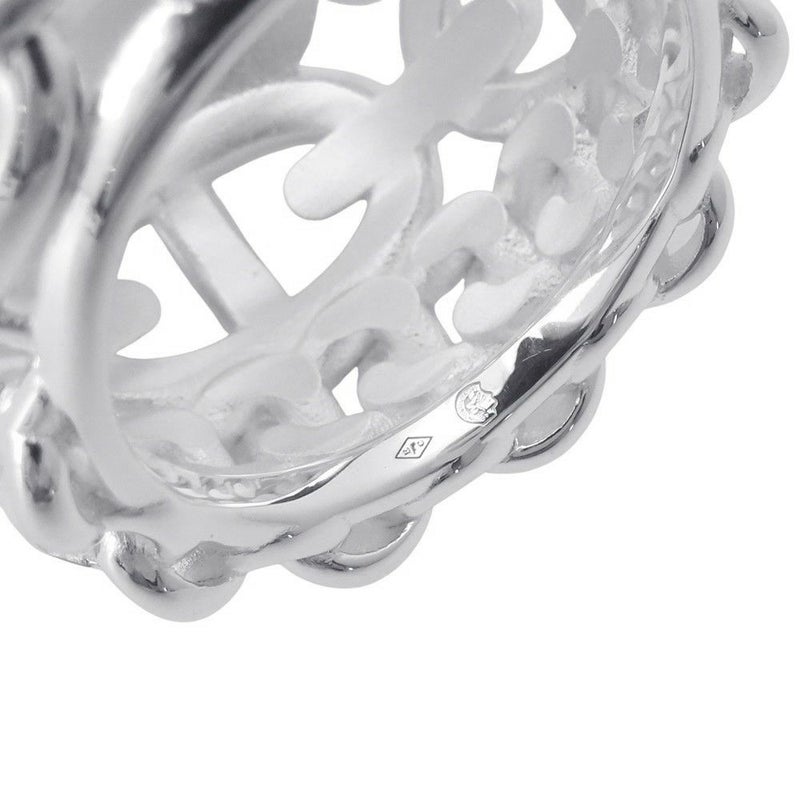 エルメス リング シェーヌダンクル マルチチェーンTGM Enchainee SV925シルバー リングサイズ56 HERMES 指輪