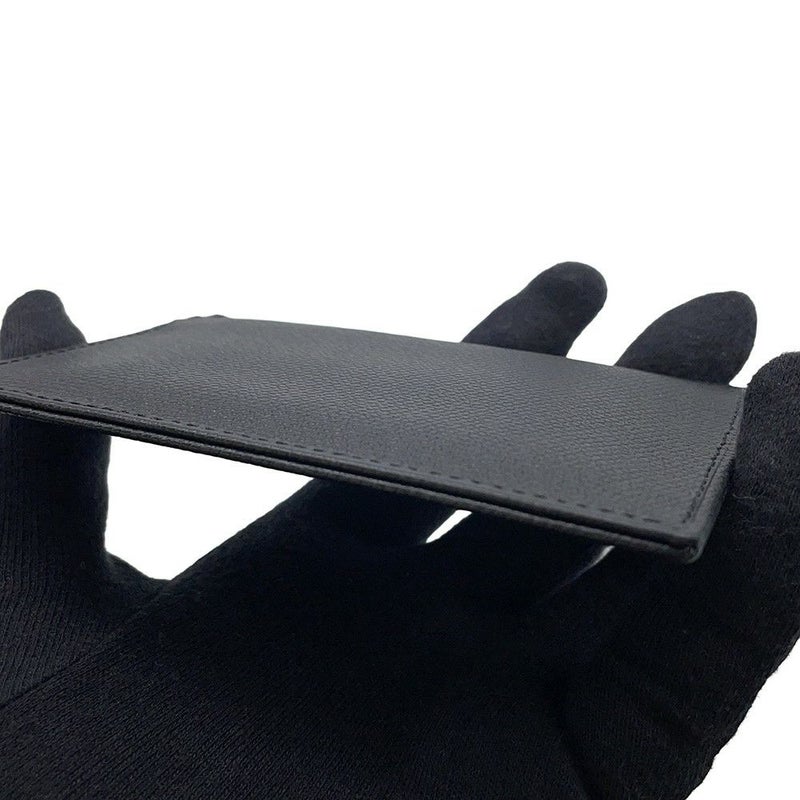 シャネル カードケース ココマーク ココボタン レザー CHANEL 財布 黒