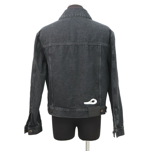 ロエベ ジャケット SUNA FUJITAコラボ マンドラゴラ デニムジャケット メンズサイズ44 H526Y50W15 アウター 黒