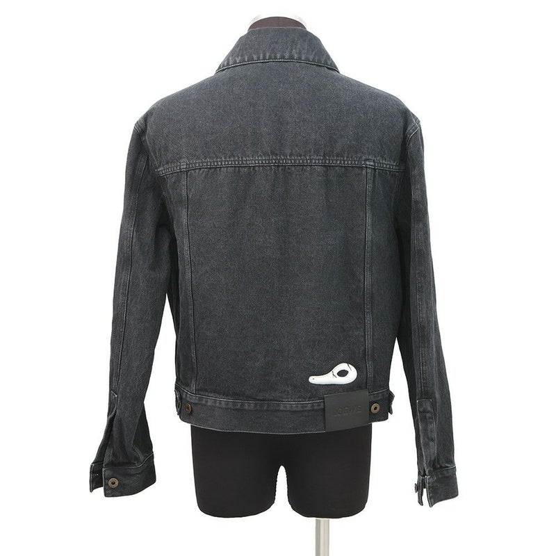 ロエベ ジャケット SUNA FUJITAコラボ マンドラゴラ デニムジャケット メンズサイズ44 H526Y50W15 アウター 黒