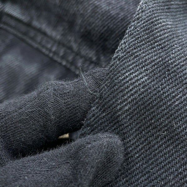 ロエベ ジャケット SUNA FUJITAコラボ マンドラゴラ デニムジャケット メンズサイズ44 H526Y50W15 アウター 黒