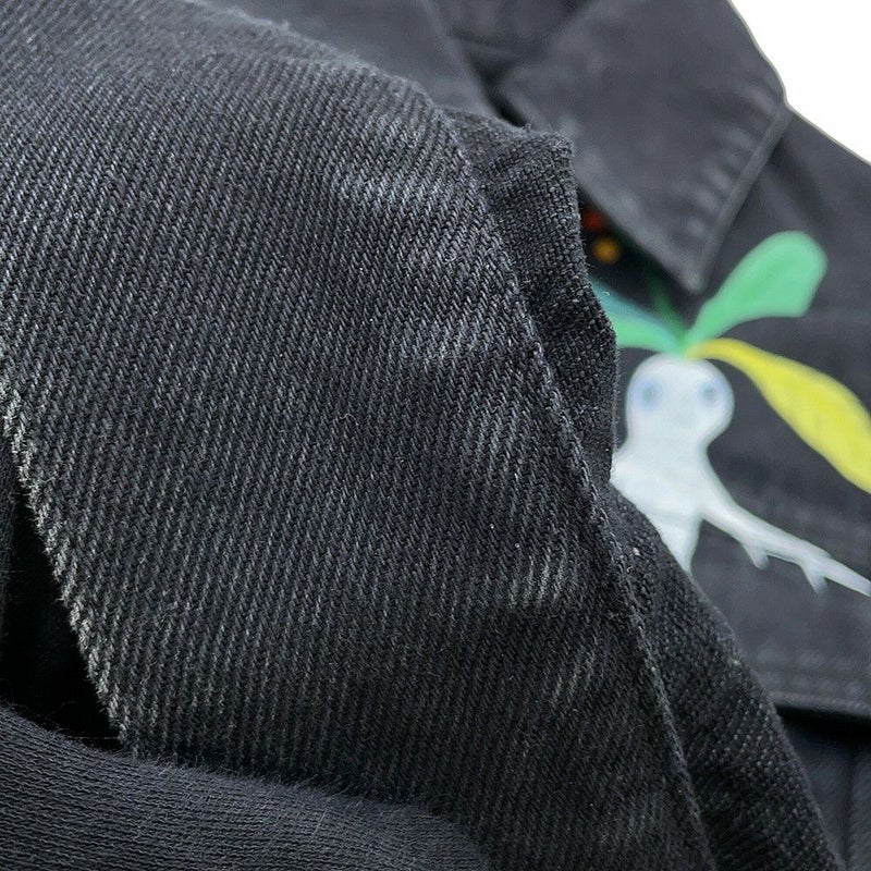 ロエベ ジャケット SUNA FUJITAコラボ マンドラゴラ デニムジャケット メンズサイズ44 H526Y50W15 アウター 黒