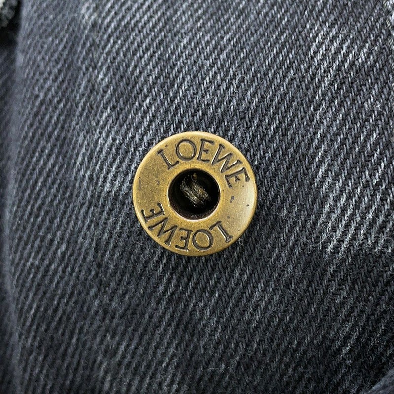 ロエベ ジャケット SUNA FUJITAコラボ マンドラゴラ デニムジャケット メンズサイズ44 H526Y50W15 アウター 黒