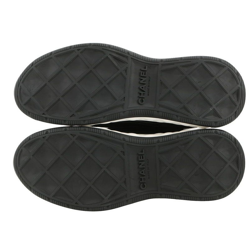 シャネル スニーカー ココマーク レディースサイズ38 G35617 CHANEL 靴 黒