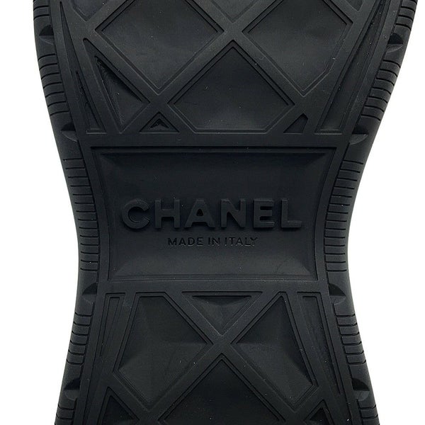 シャネル スニーカー ココマーク レディースサイズ38 G35617 CHANEL 靴 黒