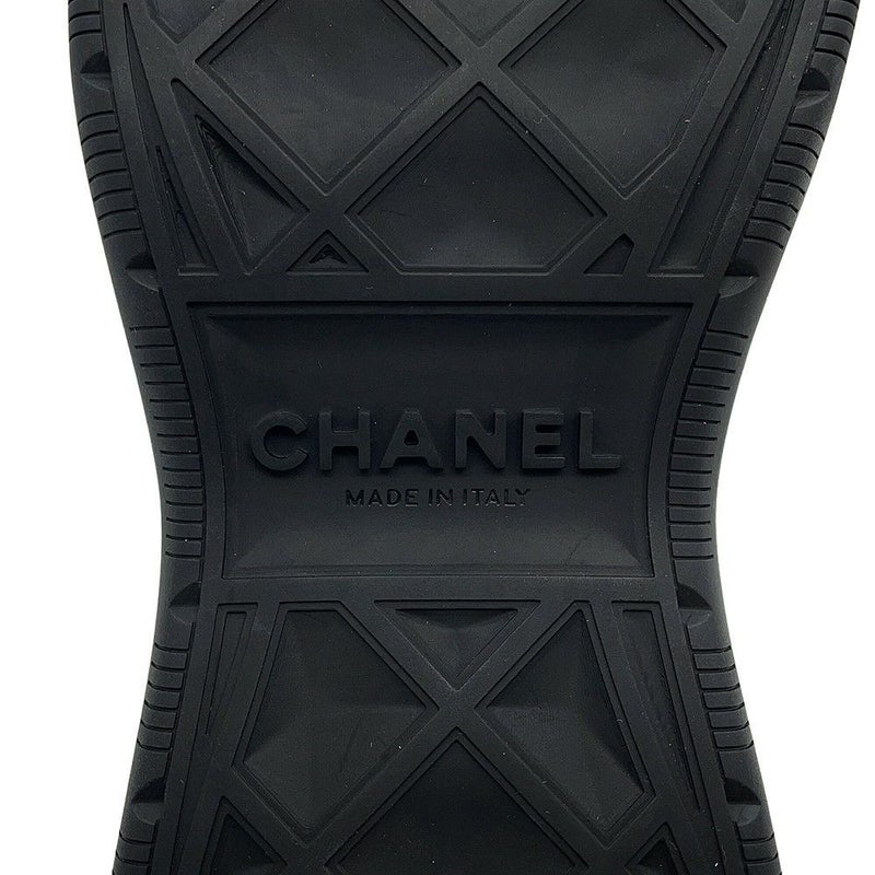 シャネル スニーカー ココマーク レディースサイズ38 G35617 CHANEL 靴 黒