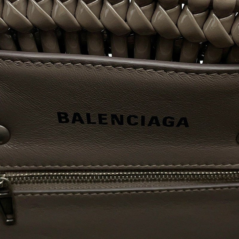 バレンシアガ ハンドバッグ ビストロXS パテントレザー 671342 BALENCIAGA 2way ショルダーバッグ