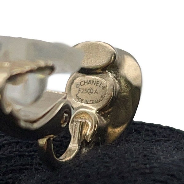 シャネル イヤリング ココマーク ドロップ  ラインストーン F25 A ABG192 CHANEL アクセサリー