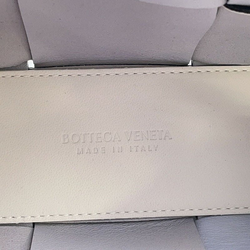 ボッテガヴェネタ ハンドバッグ ミニ マキシイントレチャート キャンディ アルコトート ラムレザーBOTTEGA VENETA バッグ 黒