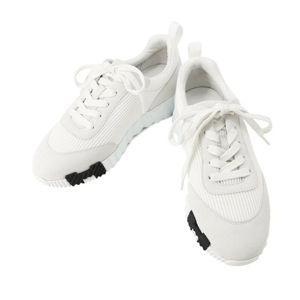 エルメス スニーカー バウンシング レザー レディースサイズ37 HERMES 靴 白