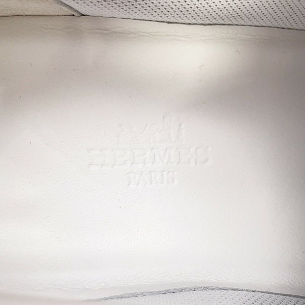 エルメス スニーカー バウンシング レザー レディースサイズ37 HERMES 靴 白