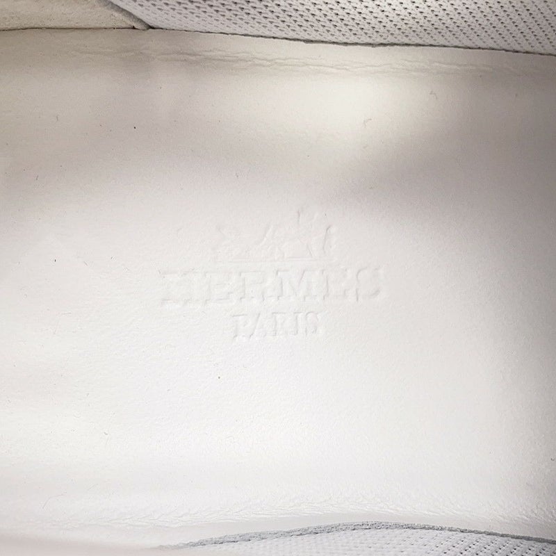 エルメス スニーカー バウンシング レザー レディースサイズ37 HERMES 靴 白
