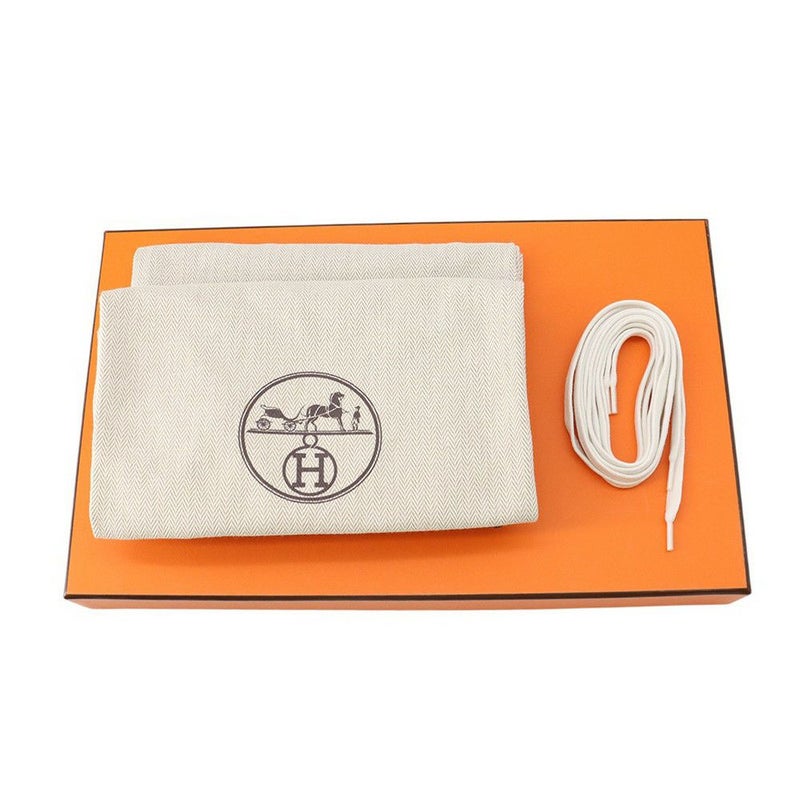 エルメス スニーカー バウンシング レザー レディースサイズ37 HERMES 靴 白