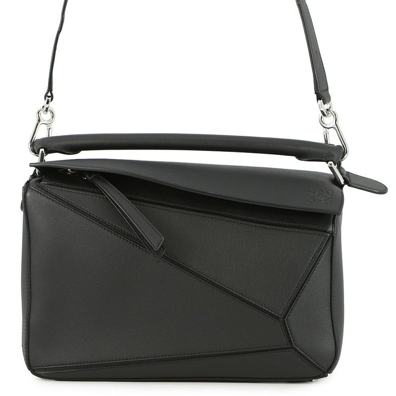 ロエベ ハンドバッグ パズルバッグ ミディアム レザー LOEWE 2way 黒 セール品