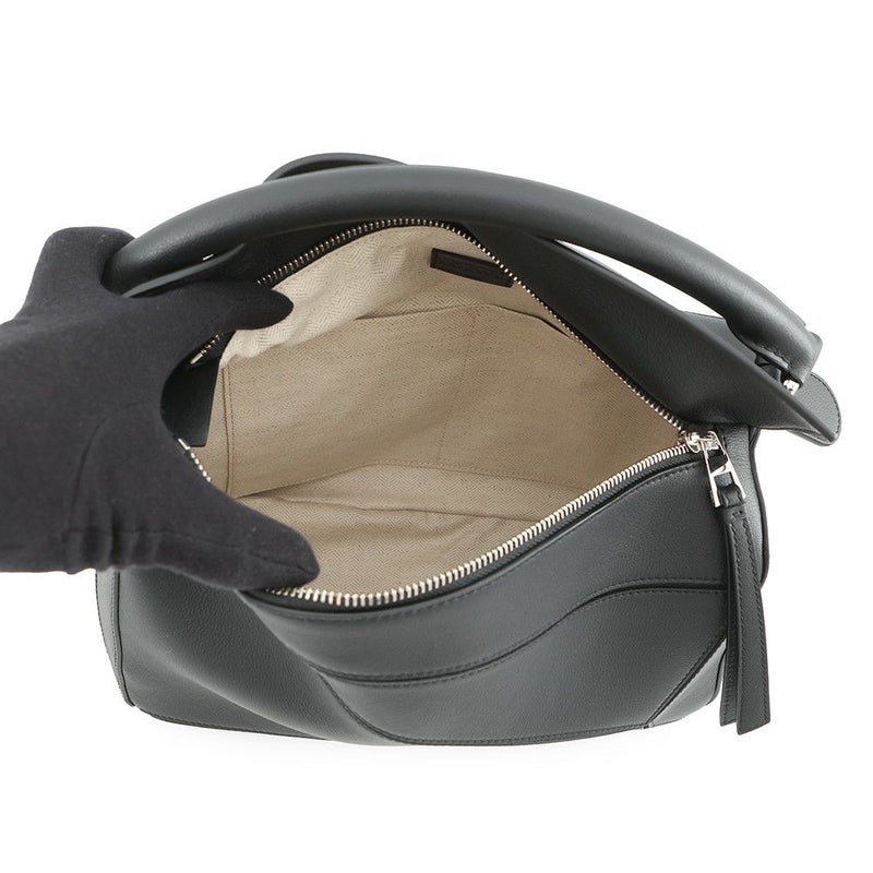 ロエベ ハンドバッグ パズルバッグ ミディアム レザー LOEWE 2way 黒 セール品