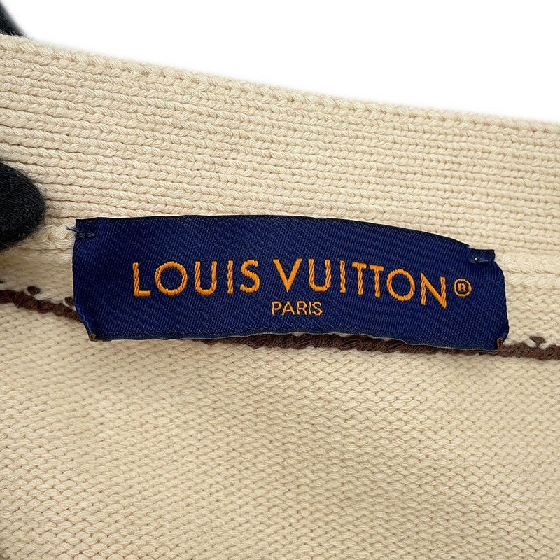ルイヴィトン カーディガン シグネチャー ライトカーディガン コットン メンズサイズXL 1AFPXY LOUIS VUITTON