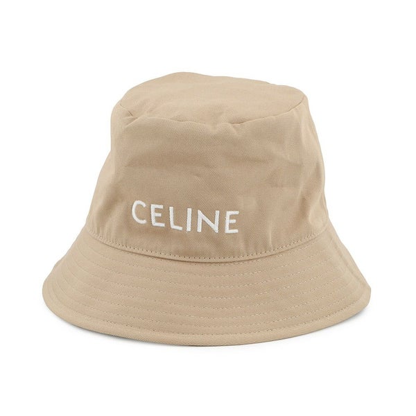 セリーヌ ハット ロゴ コットン サイズ S CELINE 帽子