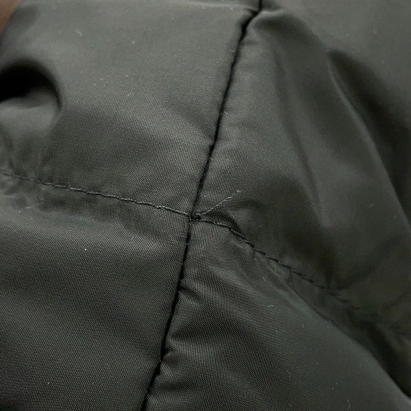 プラダ ダウンコート ブルーフォックスファー レディースサイズ36S 290696 PRADA ダウンジャケット