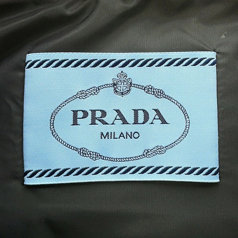 プラダ ダウンコート ブルーフォックスファー レディースサイズ36S 290696 PRADA ダウンジャケット